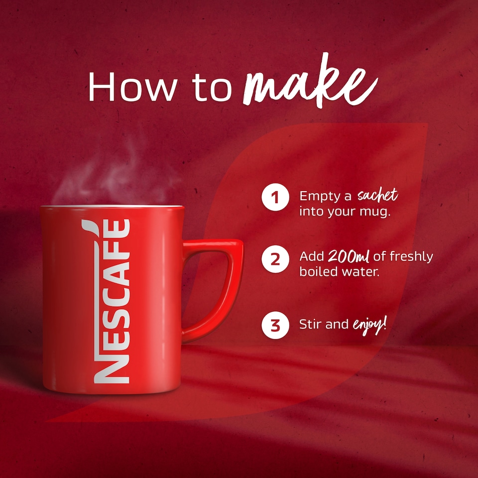 image 1 of Nescafe 2 in 1 Coffee Sachets 8 x 9g (72g)