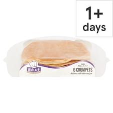 Wallace Family Bakers Traditional Scottish Crumpets 6 Pack