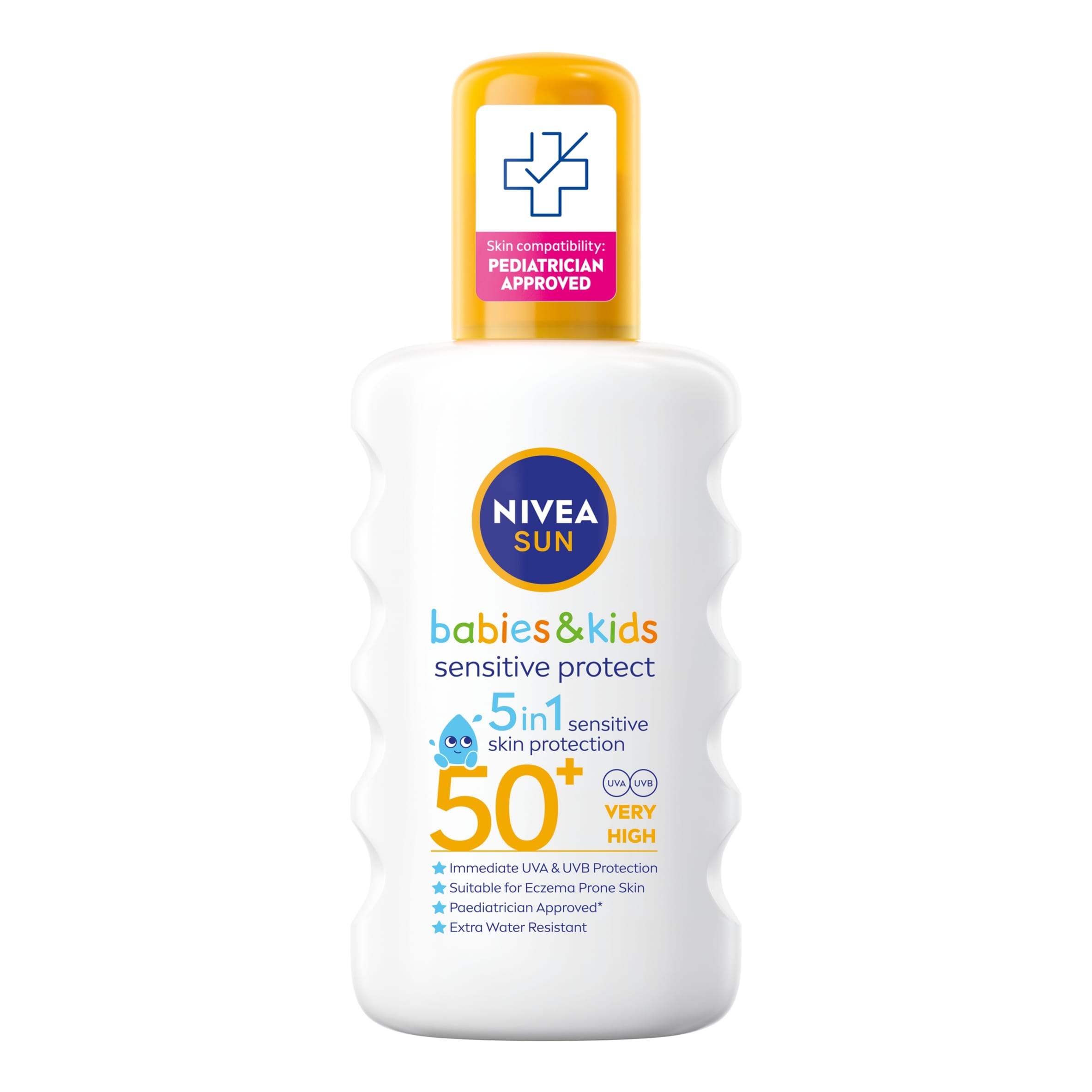 NIVEA SUN Kids Sensitive Sun Cream Spray SPF50+ 200ml