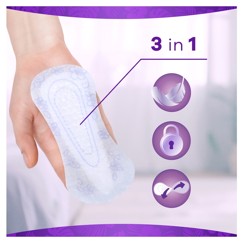 image 1 of Always Dailies Flexistyle Normal  Panty Liners x