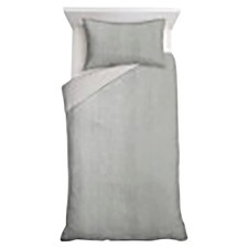 F&F Home Bedding Arctic Grey Faux Fur Duvet Set Single