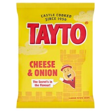 Tayto Cheese & Onion Crisps 32.5G