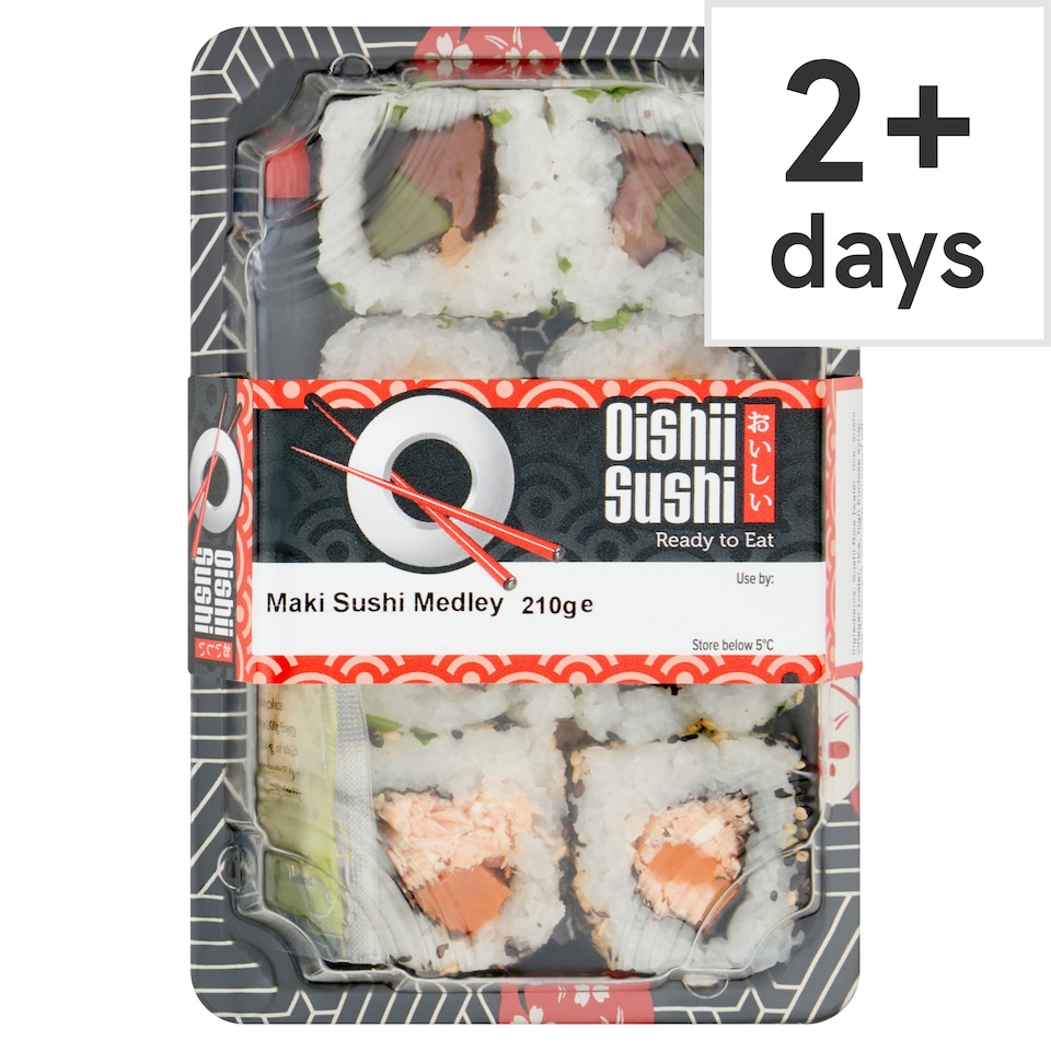 Oishii Sushi Maki Sushi Medley 210G