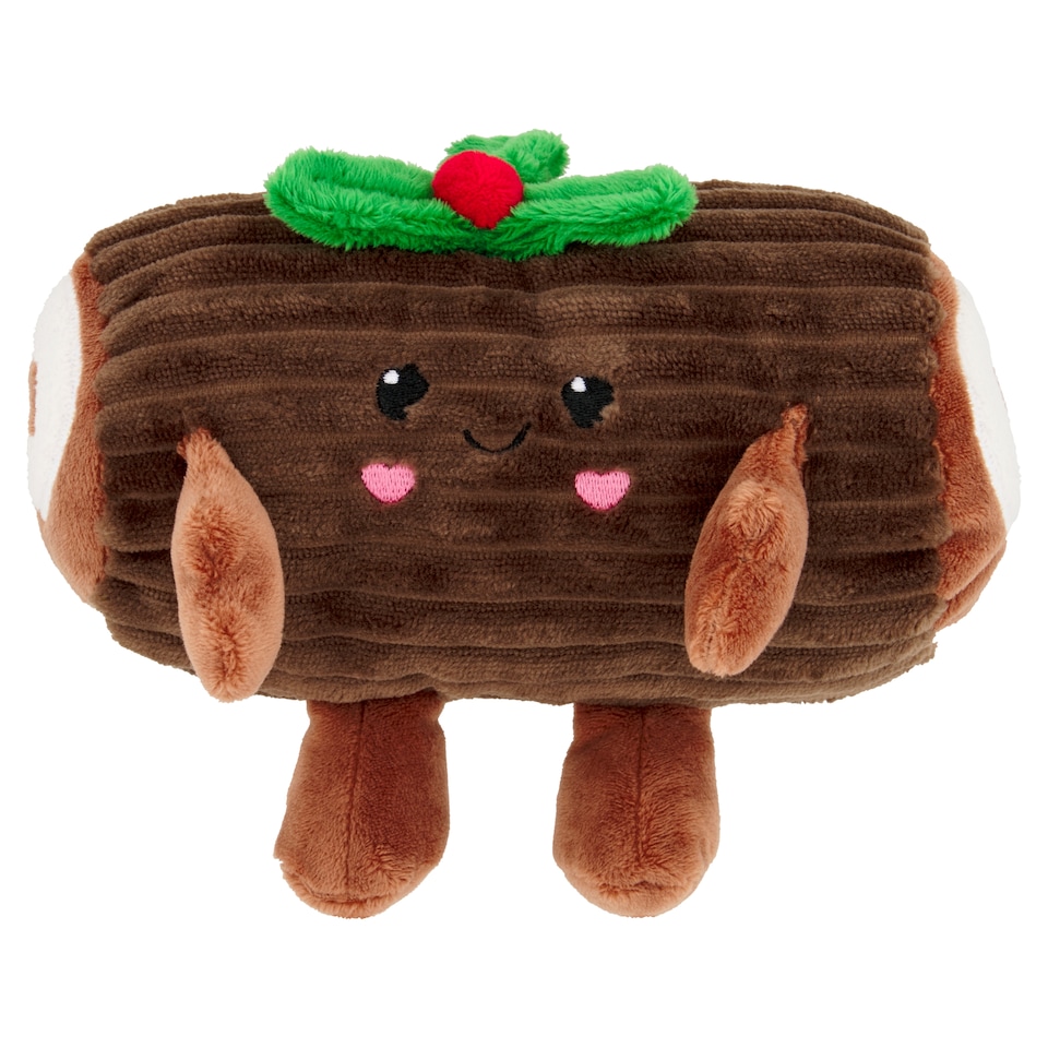 image 1 of Tesco Christmas Food Soft Plush Toy Gift Assorted