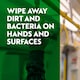 image 5 of Dettol 2 In 1 Antibacterial Hands & Surface Wipes X15