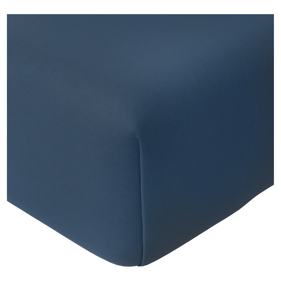 West Park 200Thread Count Navy Deep Fitted Sheet King