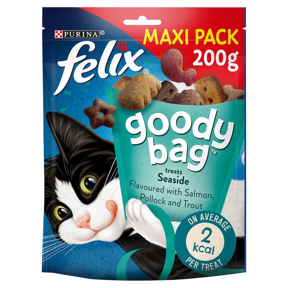 image 1 of Felix Goody Bag Cat Treats Seaside Mix 200G