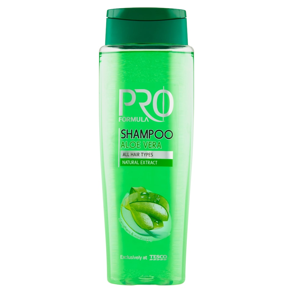 Tesco Pro Formula Aloe Vera sampon 400 ml