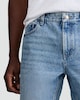 image 2 of F&F Pure Cotton Relaxed Fit Denim Jeans in Blue