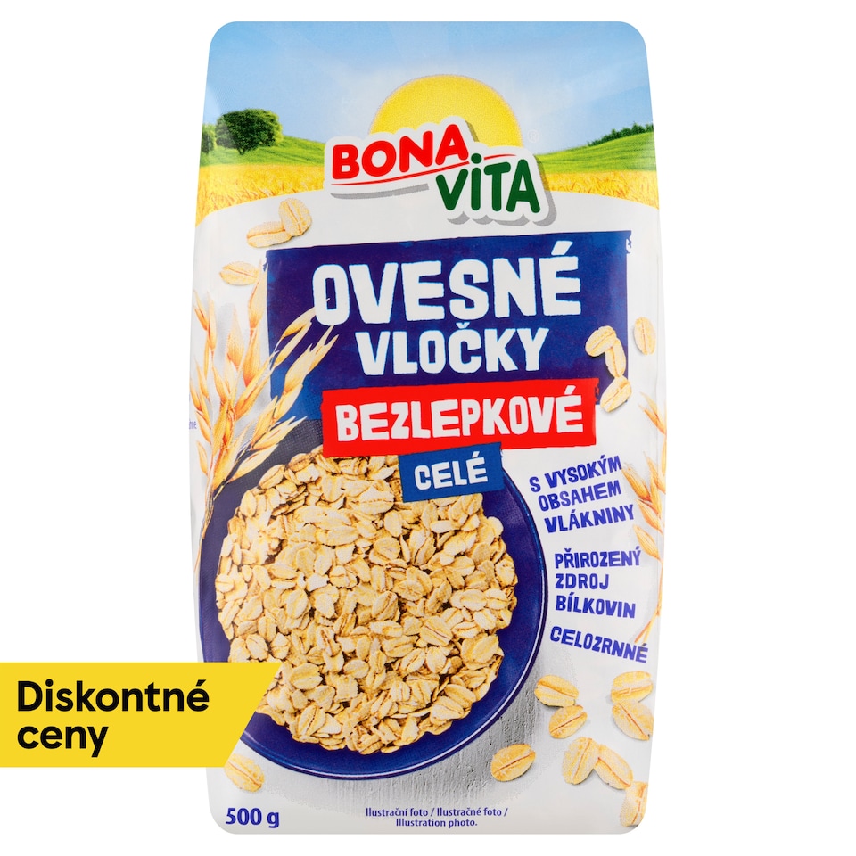 obrázok 1 z Bona Vita Ovsené vločky bezgluténové 500 g