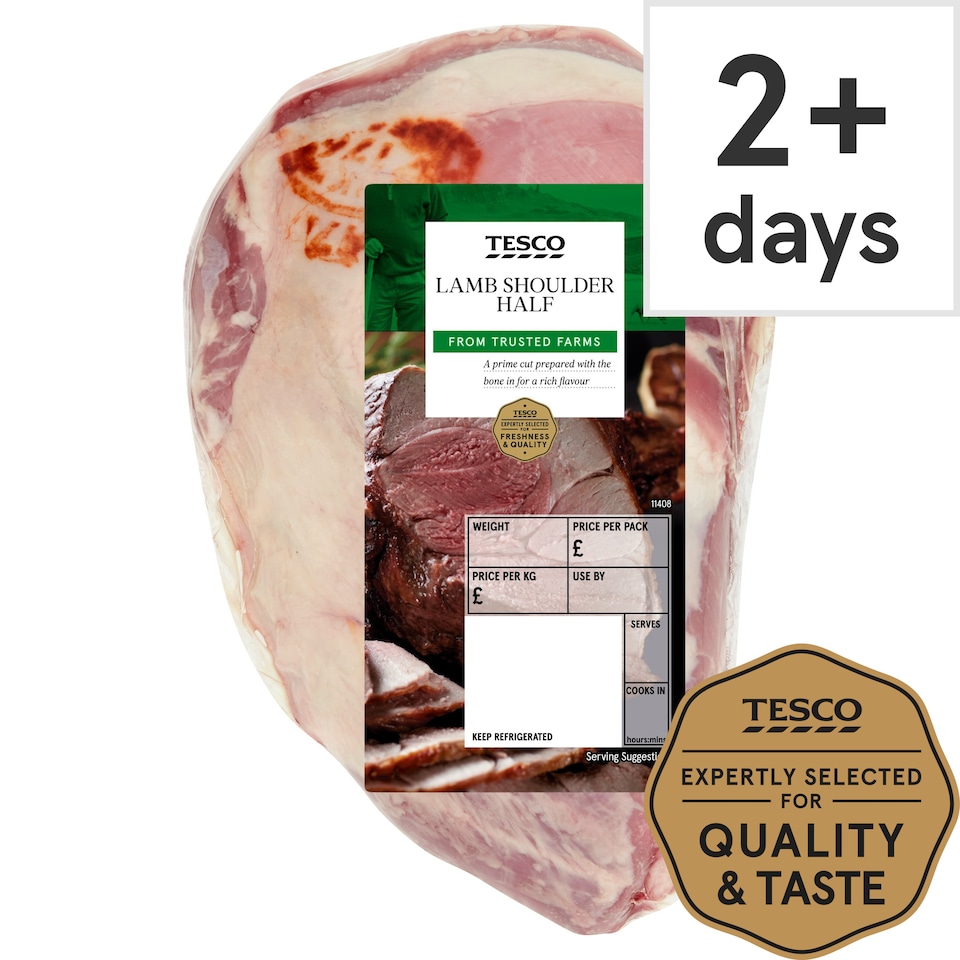 Tesco British Lamb Shoulder Half