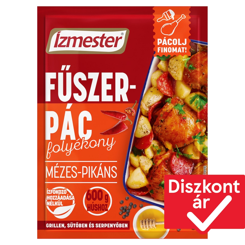image 1 of Ízmester Honey-Spicy Liquid Spice Marinade 70 ml