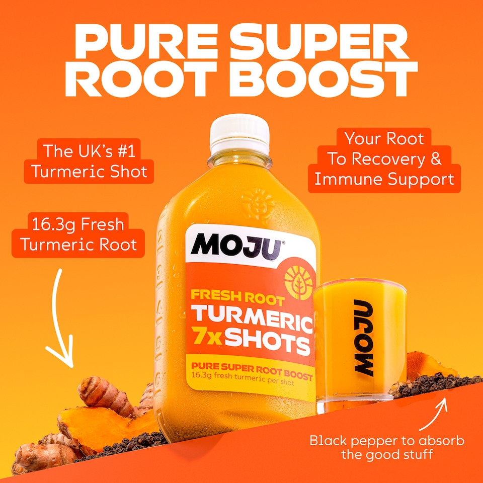 image 1 of MOJU Turmeric Dosing Bottle 7x Shots 420ml