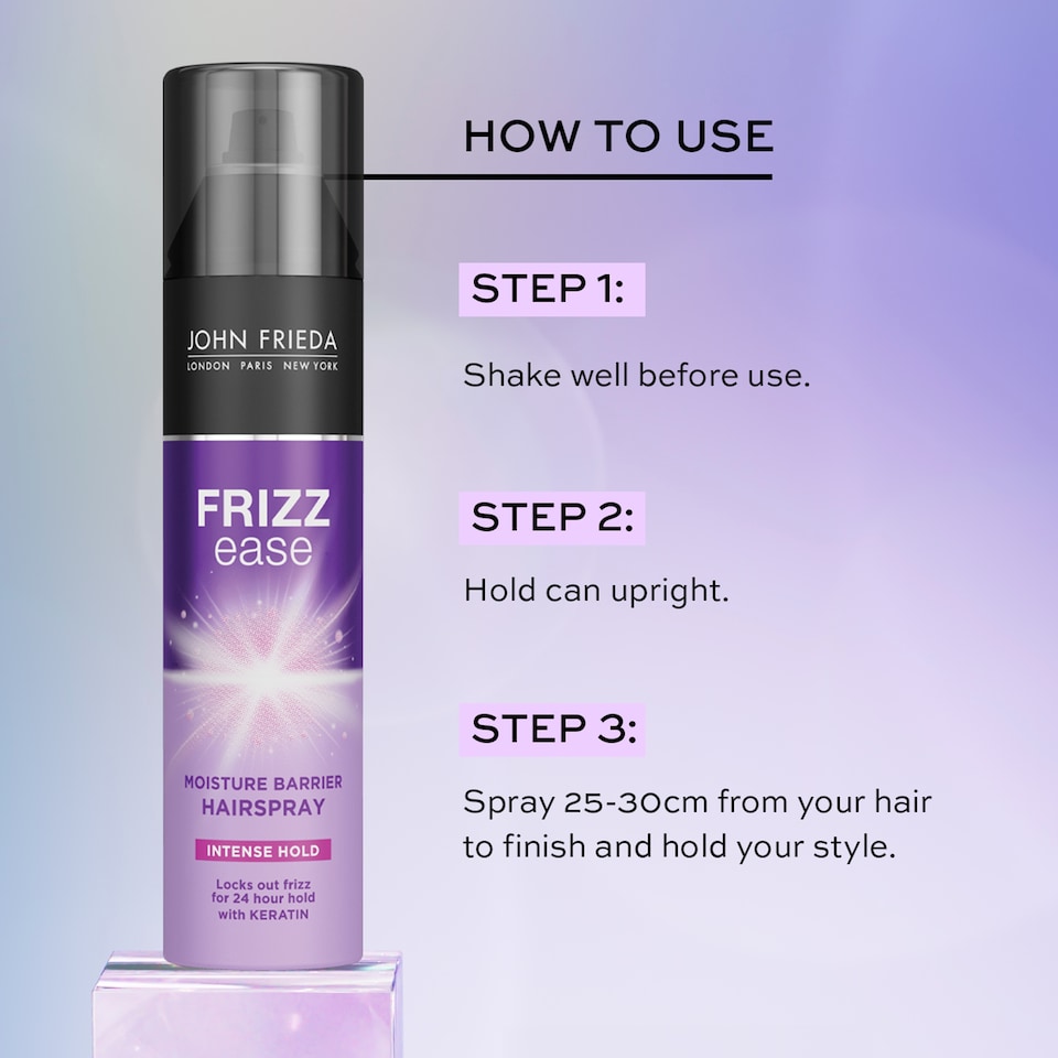 image 1 of John Frieda Frizz Ease Moisture Barrier Intense Hair Spray