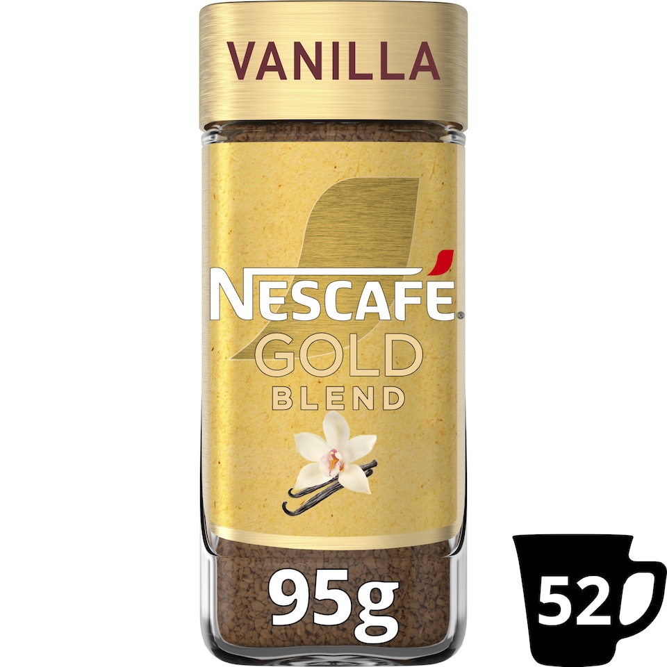 image 1 of Nescafe Gold Blend Instant Coffee - Vanilla 95g