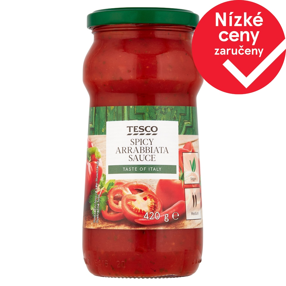 Tesco Rajčatová omáčka s chilli 420g