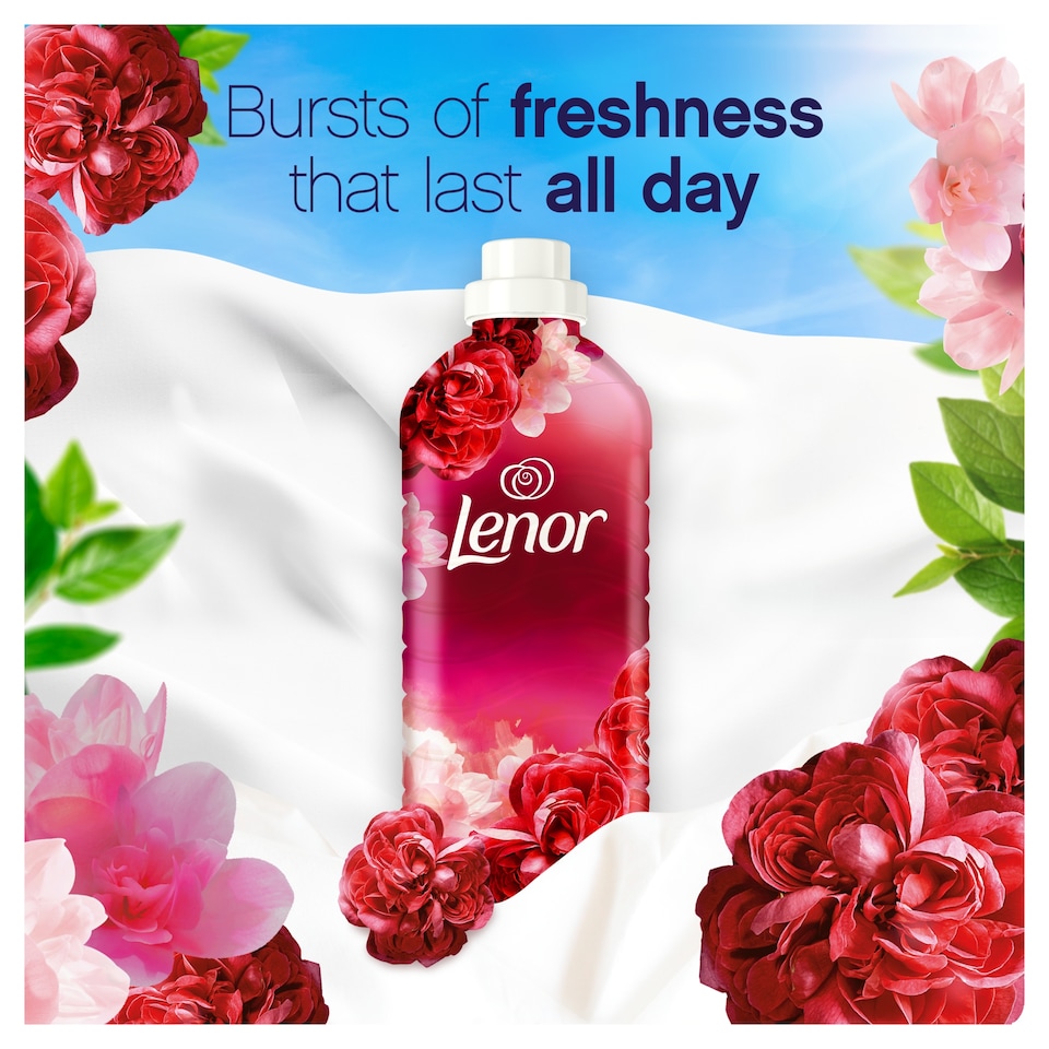 image 1 of Lenor Fabric Conditioner Jasmine & Red Berries 42 Washes 1.386Ltr