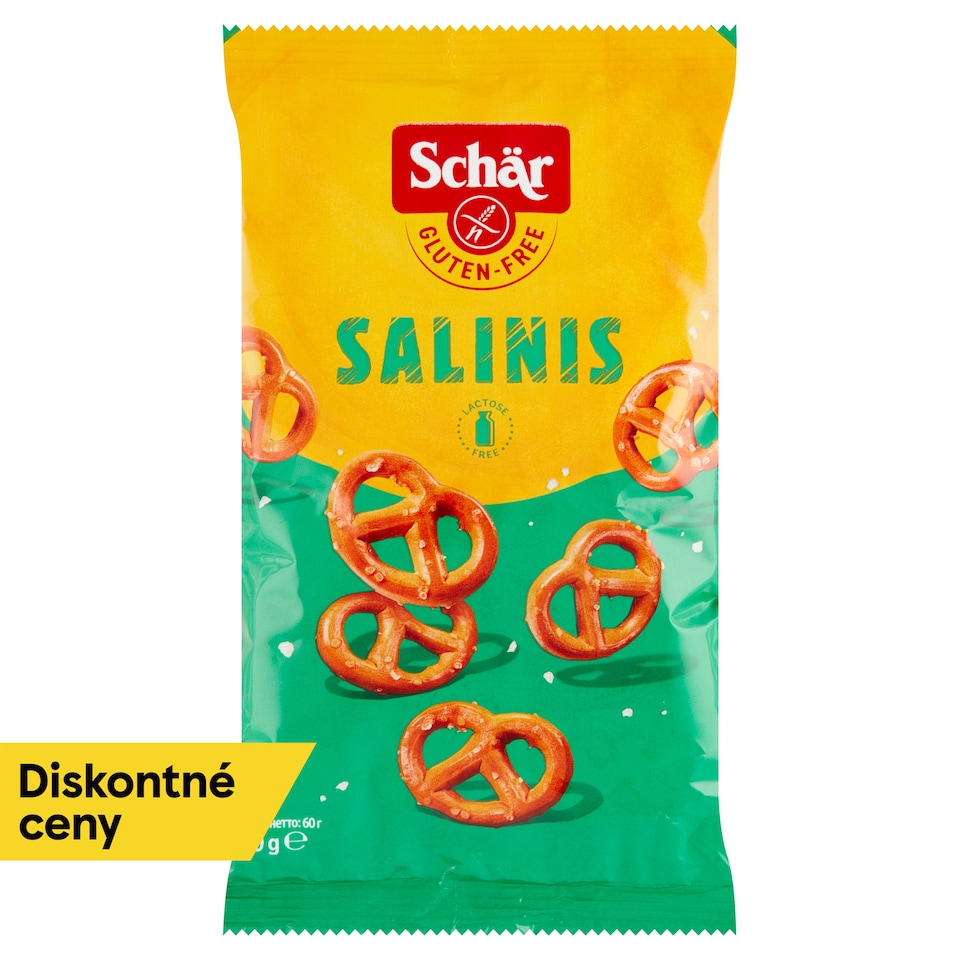 Schär Salinis praclíky bezgluténové 60 g