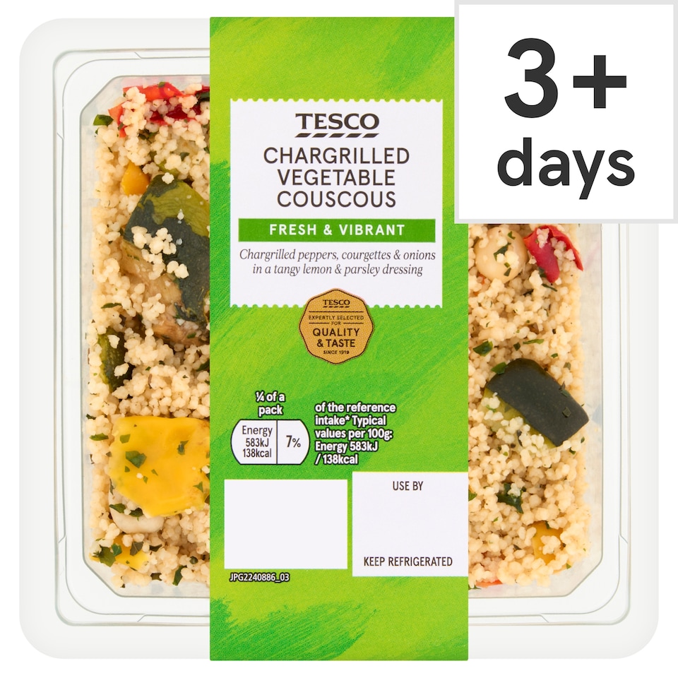 Tesco Chargrilled Vegetable Couscous 400g