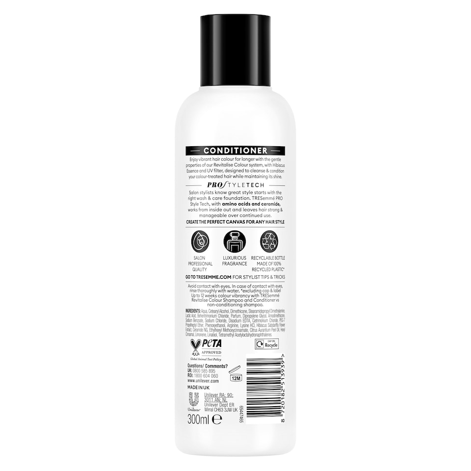 image 1 of Tresemme Revitalise Colour Conditioner 300Ml