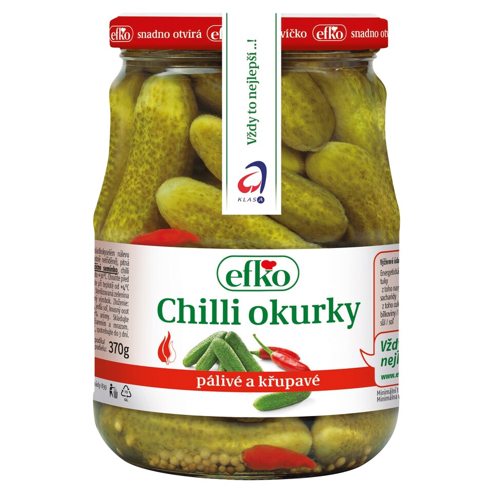 efko Chilli okurky 720ml