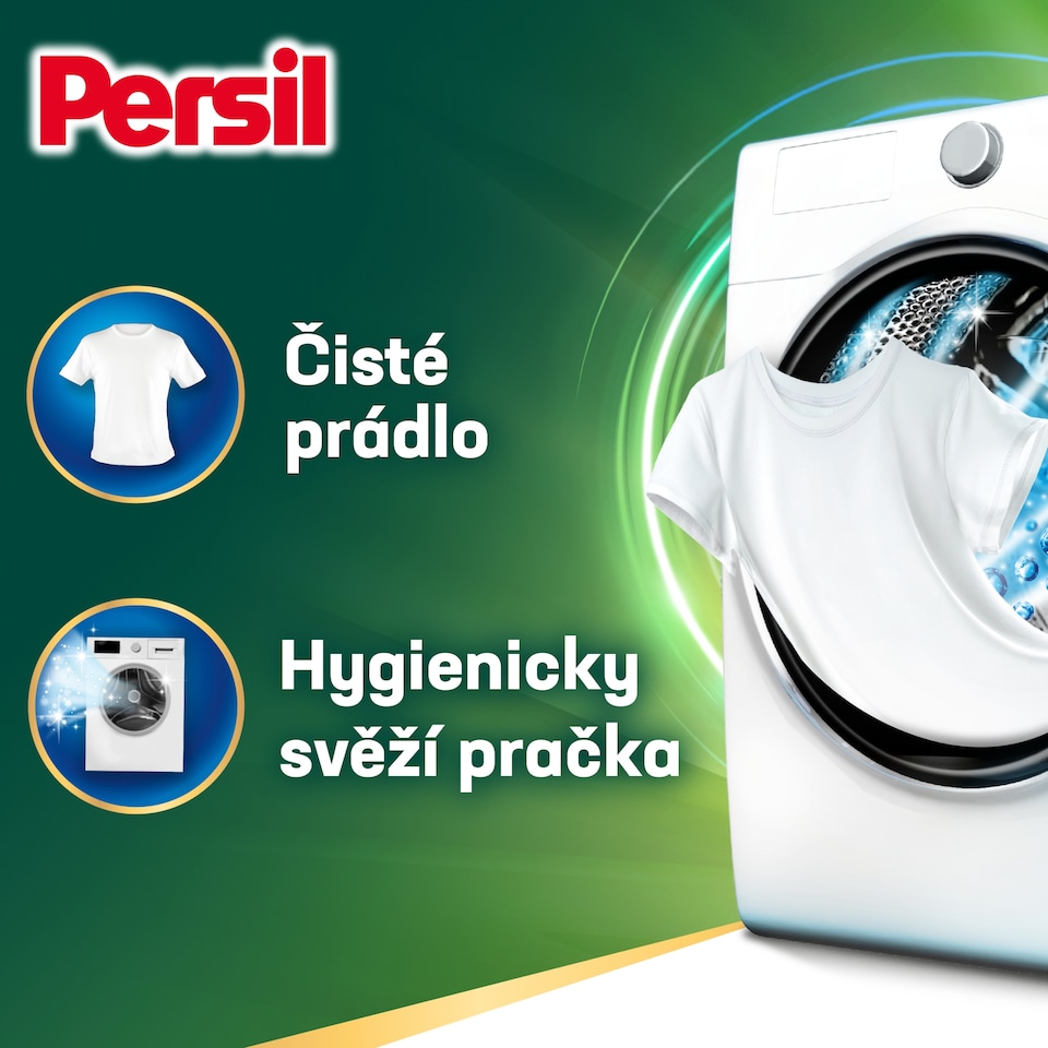 Obrázek 1 pro produkt Persil Discs 4in1 Deep Clean Universal předdávkovaný prací prostředek 60 praní 60 x 16,5g (990g)