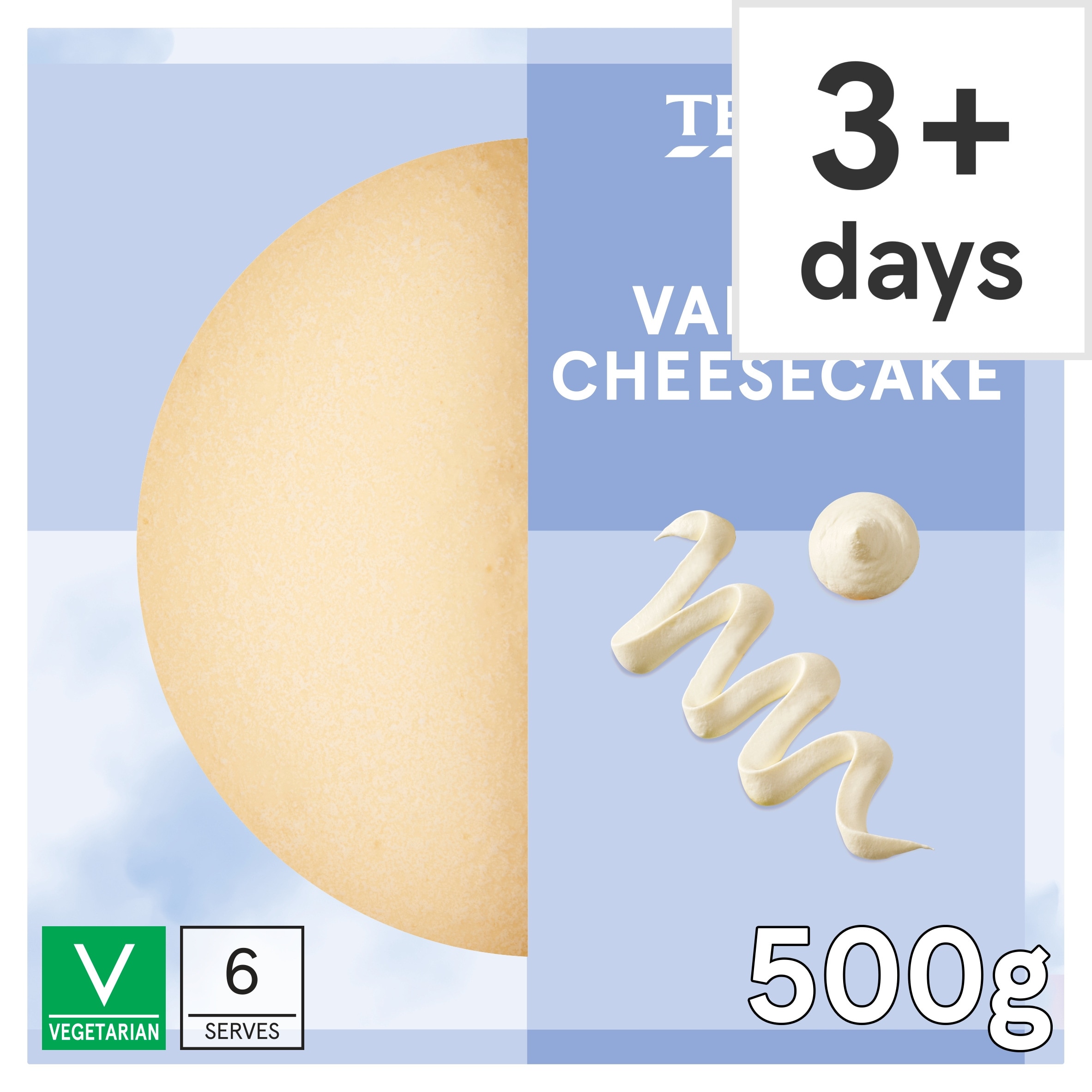 Tesco Vanilla Cheesecake 500g