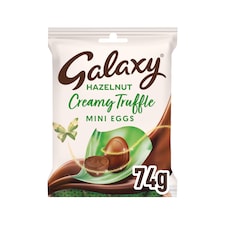 Galaxy Hazelnut Creamy Truffle Mini Easter Eggs 74g