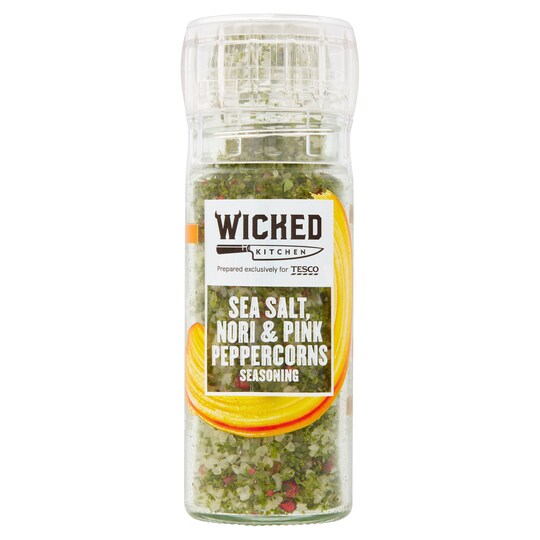 Wicked Kitchen Sea Salt & Peppercorn Seasoning 75G Tesco Groceries