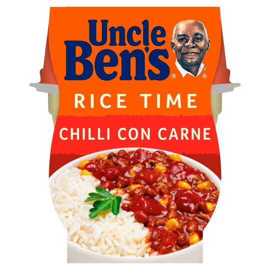 Uncle Bens Rice Time Chilli Con Carne 300G Tesco Groceries