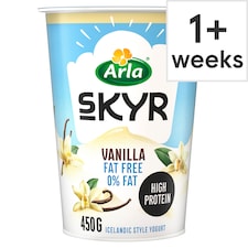 Arla Skyr Icelandic Style Yogurt - Vanilla 450g