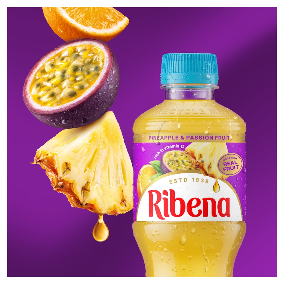 image 1 of Ribena Light Pineapple & Passion Fruit 500Ml