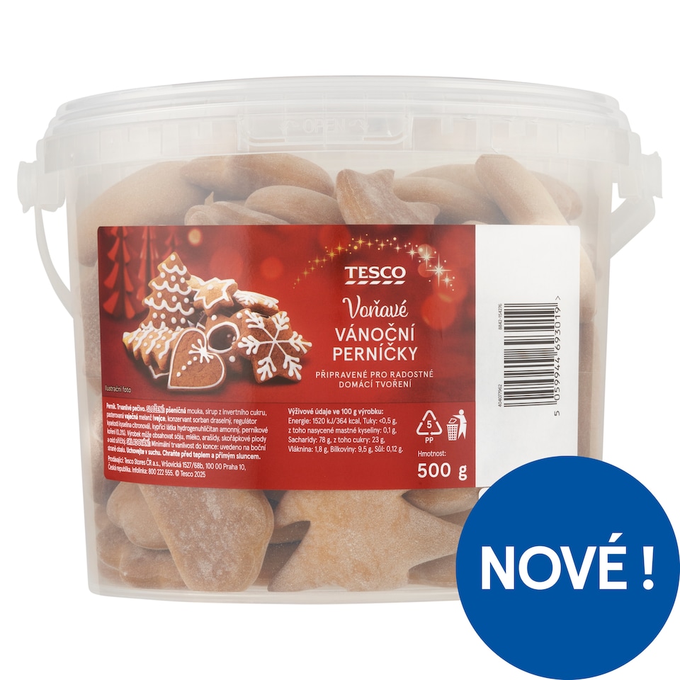Tesco Voňavé vánoční perníčky 500g