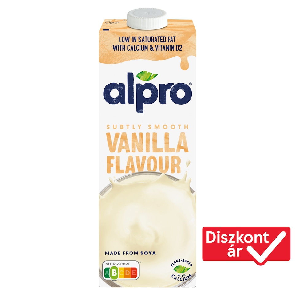 Alpro Vanilla Flavoured Soy Drink with Added Calcium and Vitamins 1 l