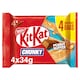 image 1 of Kit Kat Chunky Peanut Butter Chocolate Snacksize Bar Multipack 34g 4 Pack
