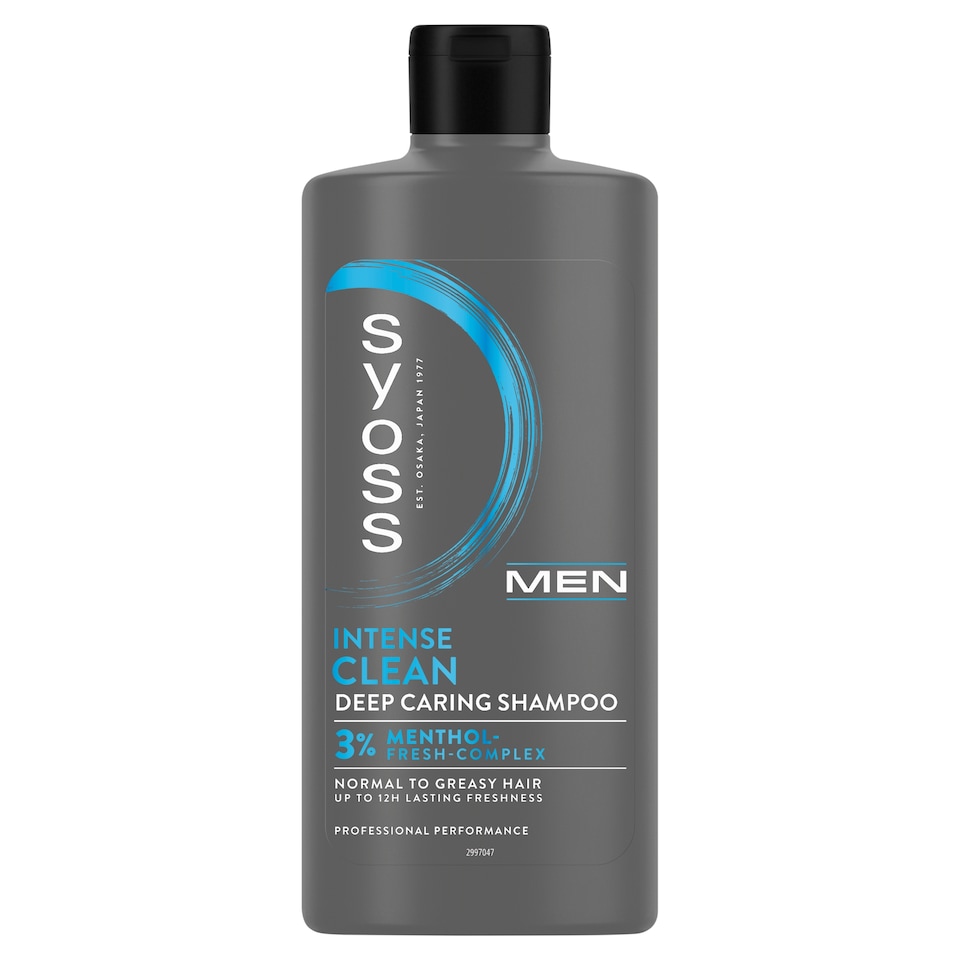 obrázok 1 z Syoss MEN Intense Clean šampón pre normálne až mastné vlasy 440 ml