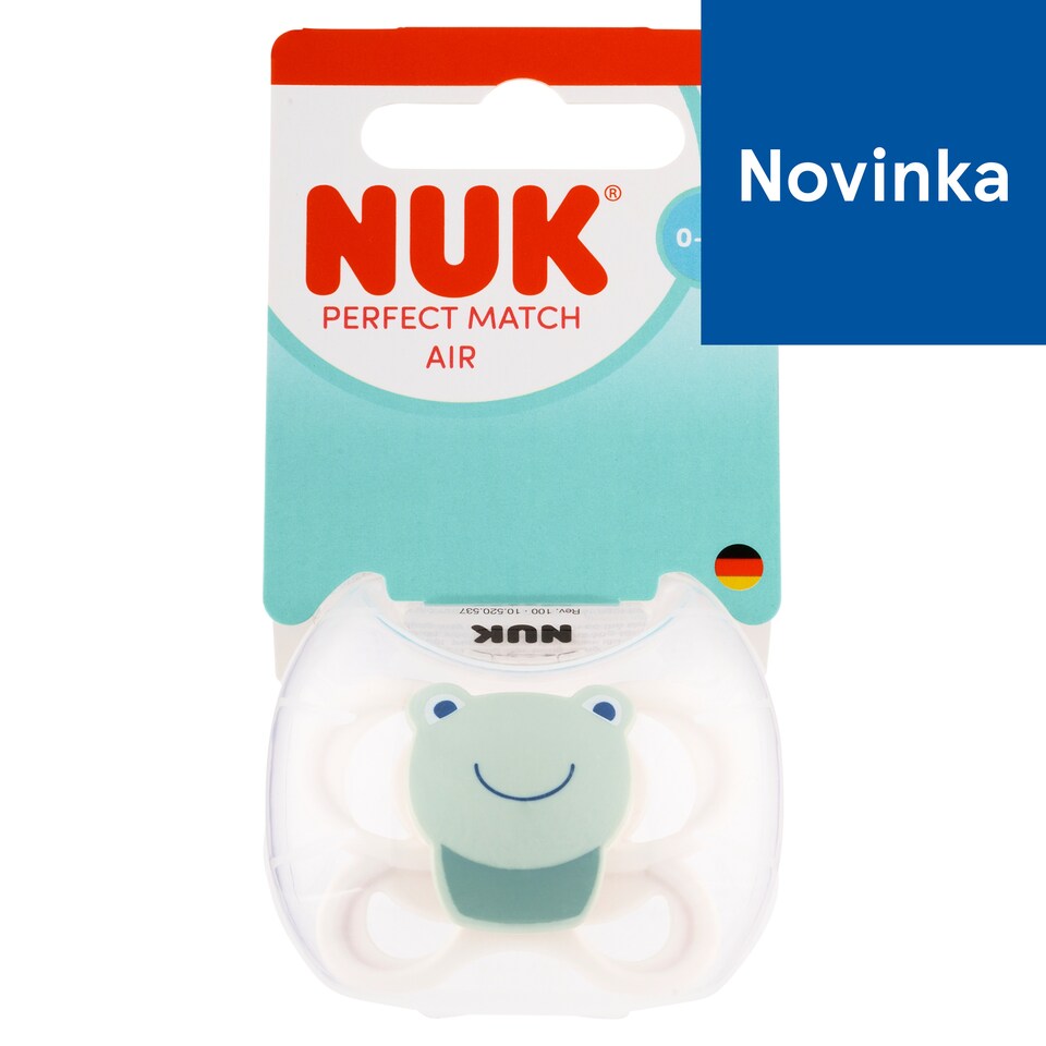 obrázok 1 z Nuk Perfect Match Air cumlík 0-6 mesiacov