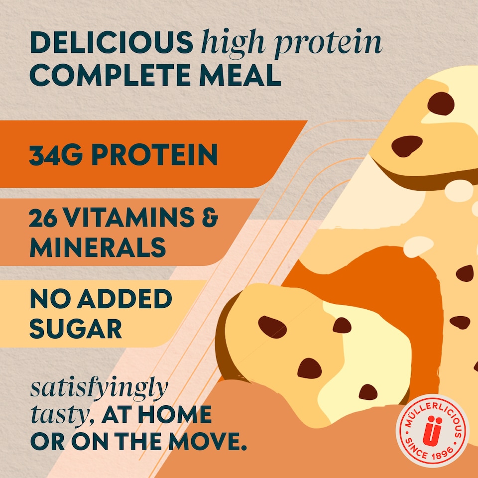 image 1 of MULLER X MY PROTEIN COMPLETE DRINK Cookies & Cream Flavour 500ml