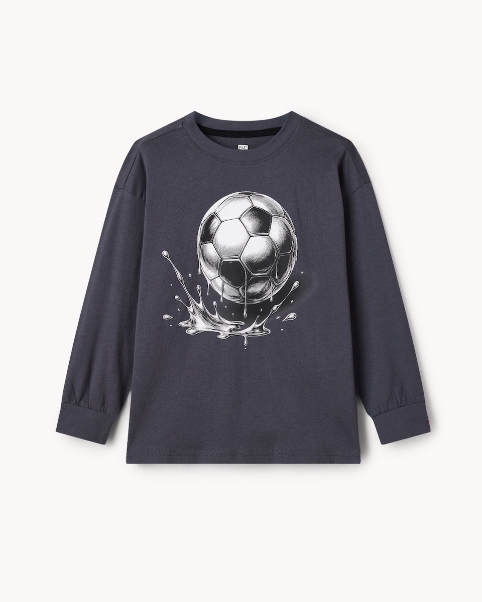 image 1 of F&F Boys 2-Pack Pure Cotton Football Pyjama Sets in Multi