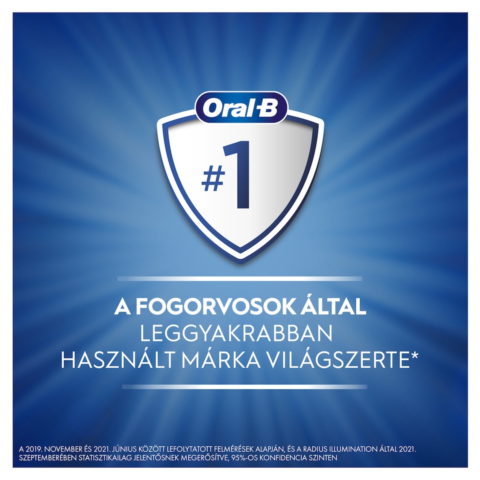 Oral-B Vitality Pro Elektromos Fogkefe, Kék  1. kép