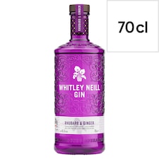 Whitley Neill Gin - Rhubarb & Ginger 70cl