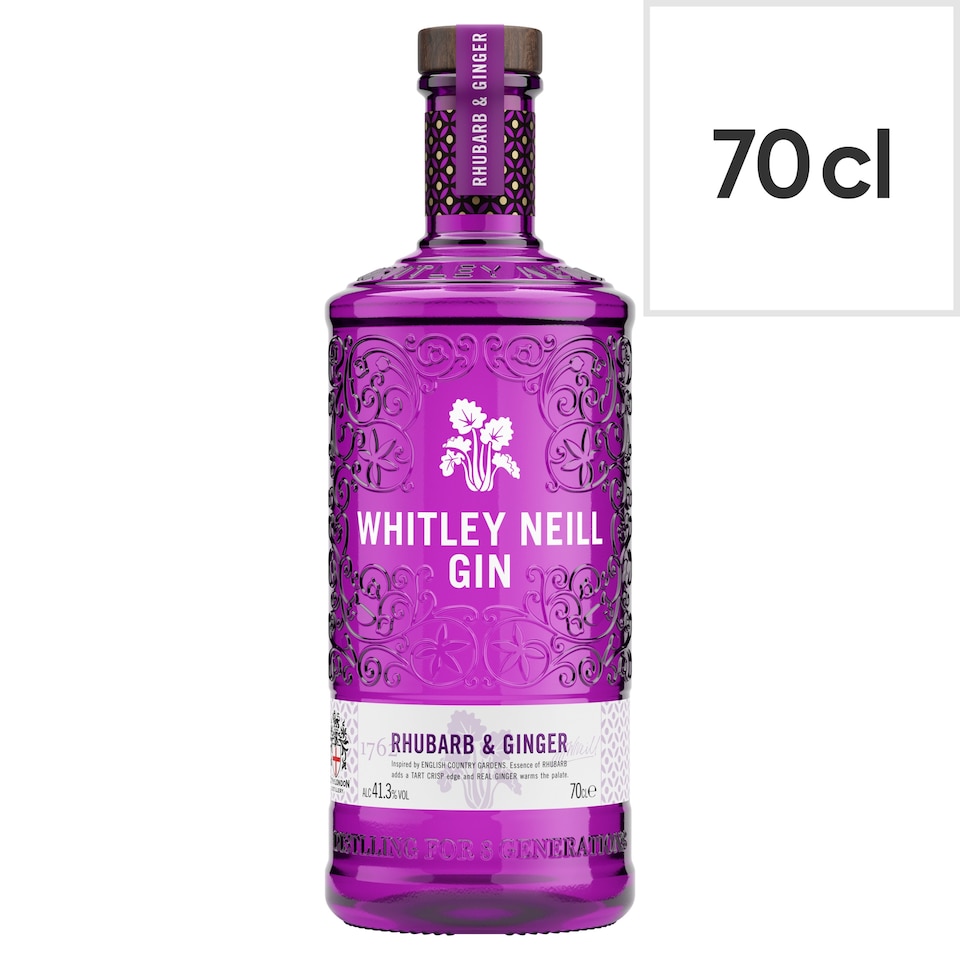 image 1 of Whitley Neill Gin - Rhubarb & Ginger 70cl