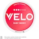 image 2 of Velo Ruby Berry Nicotine Pouches 20 Pack 10Mg 14G