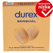 Durex Sensual prezervatívy 3 ks