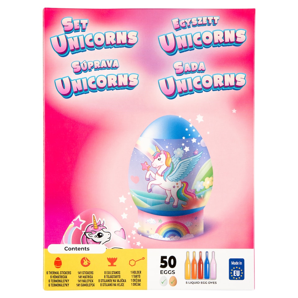 Unicorns Egg Dyeing Set