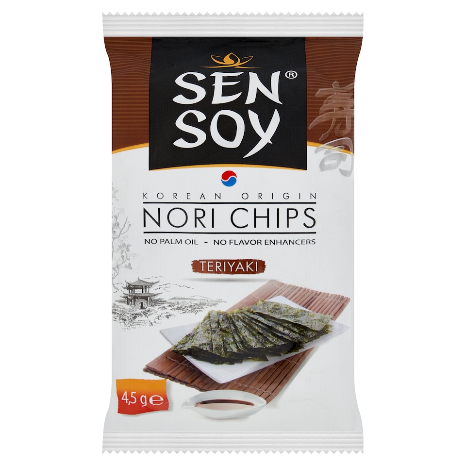 Sen Soy Nori Teriyaki mořské řasy 4,5g