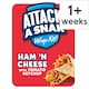 image 1 of Attack A Snak Ham & Cheese Wrap Kit 86G