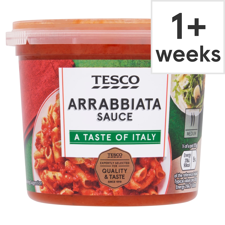 Tesco Arrabbiata Sauce 350G
