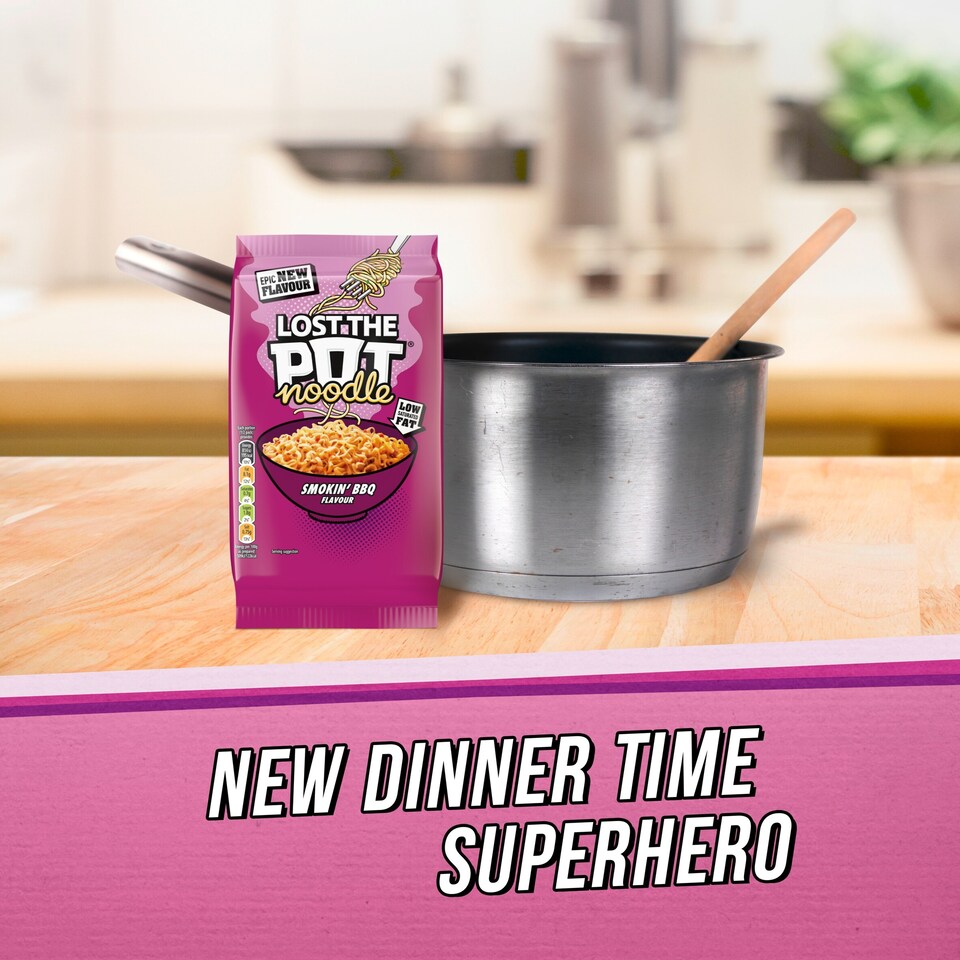 image 1 of Pot Noodle Lost the Pot Smokin' BBQ Instant Noodles 85g 