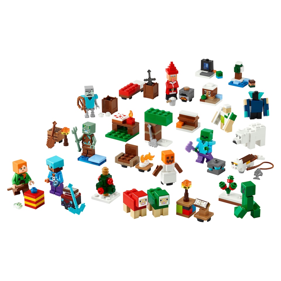LEGO Minecraft 21280 Adventi naptár 2025  1. kép